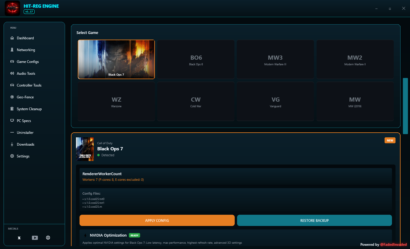 Game Config Editor